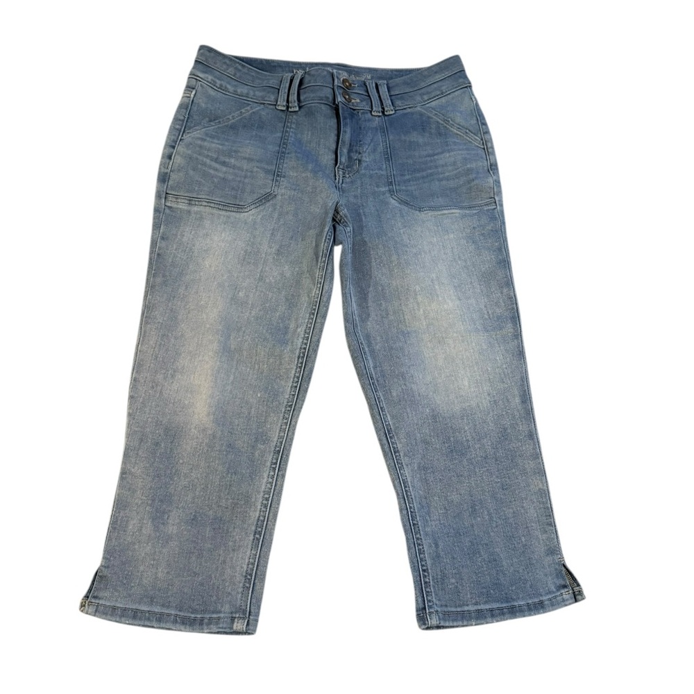 Maurices m jeans mid-rise denim capris